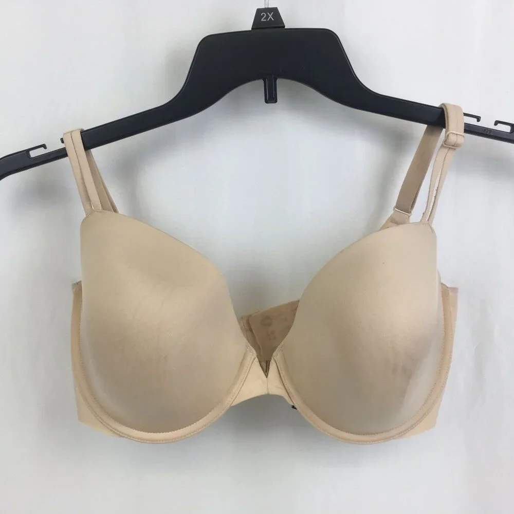 Victorias Secret Lined Demi Underwire Nude Bra Size 36DDD - Picture 1 of 13